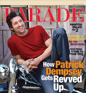 Patrick Dempsey, Parade Magazine Patrick Dempsey, Parade Magazine